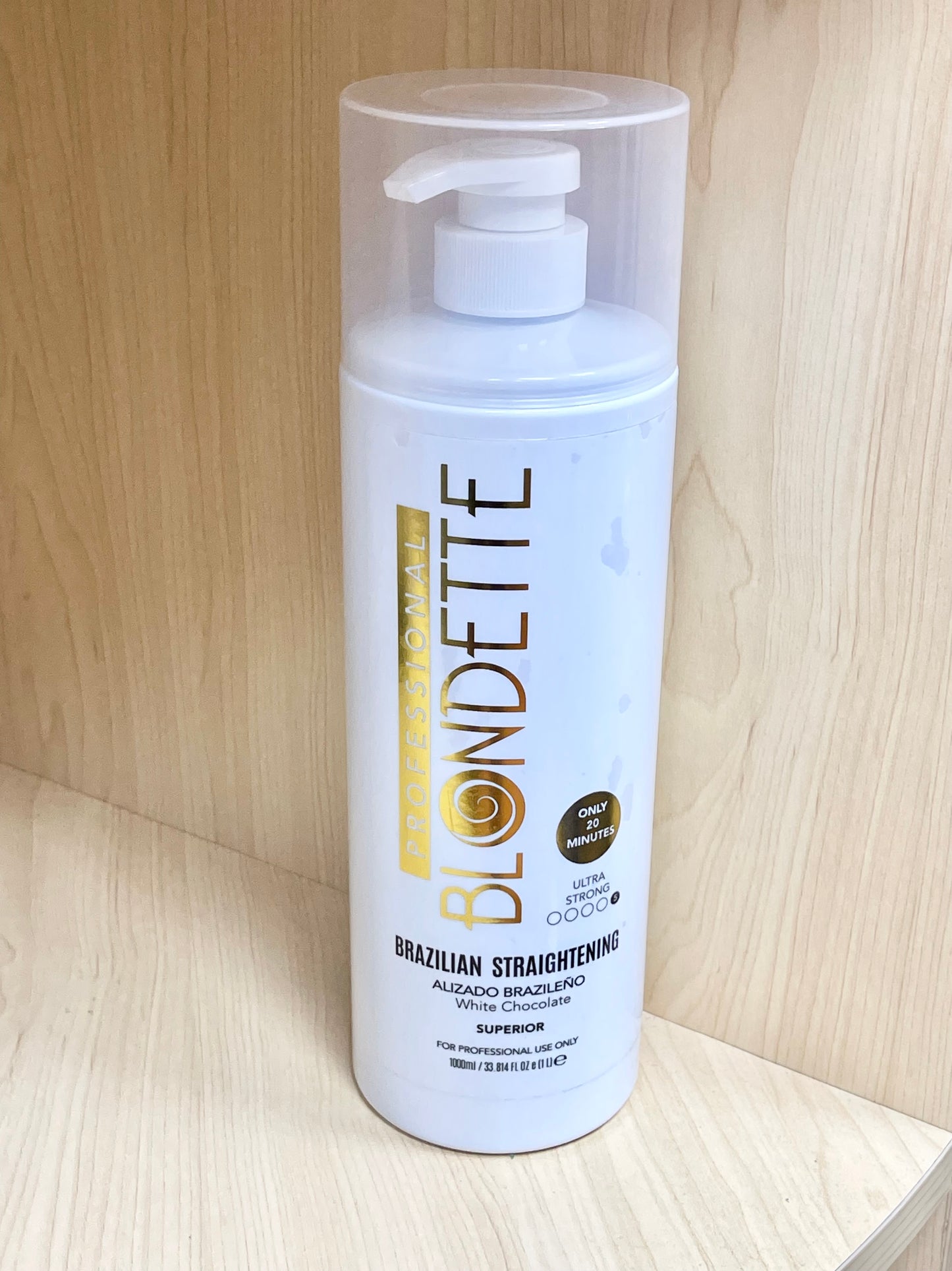 Blondette Brazilian Straightening Keratina Alizado White Chocolate 1000 ML