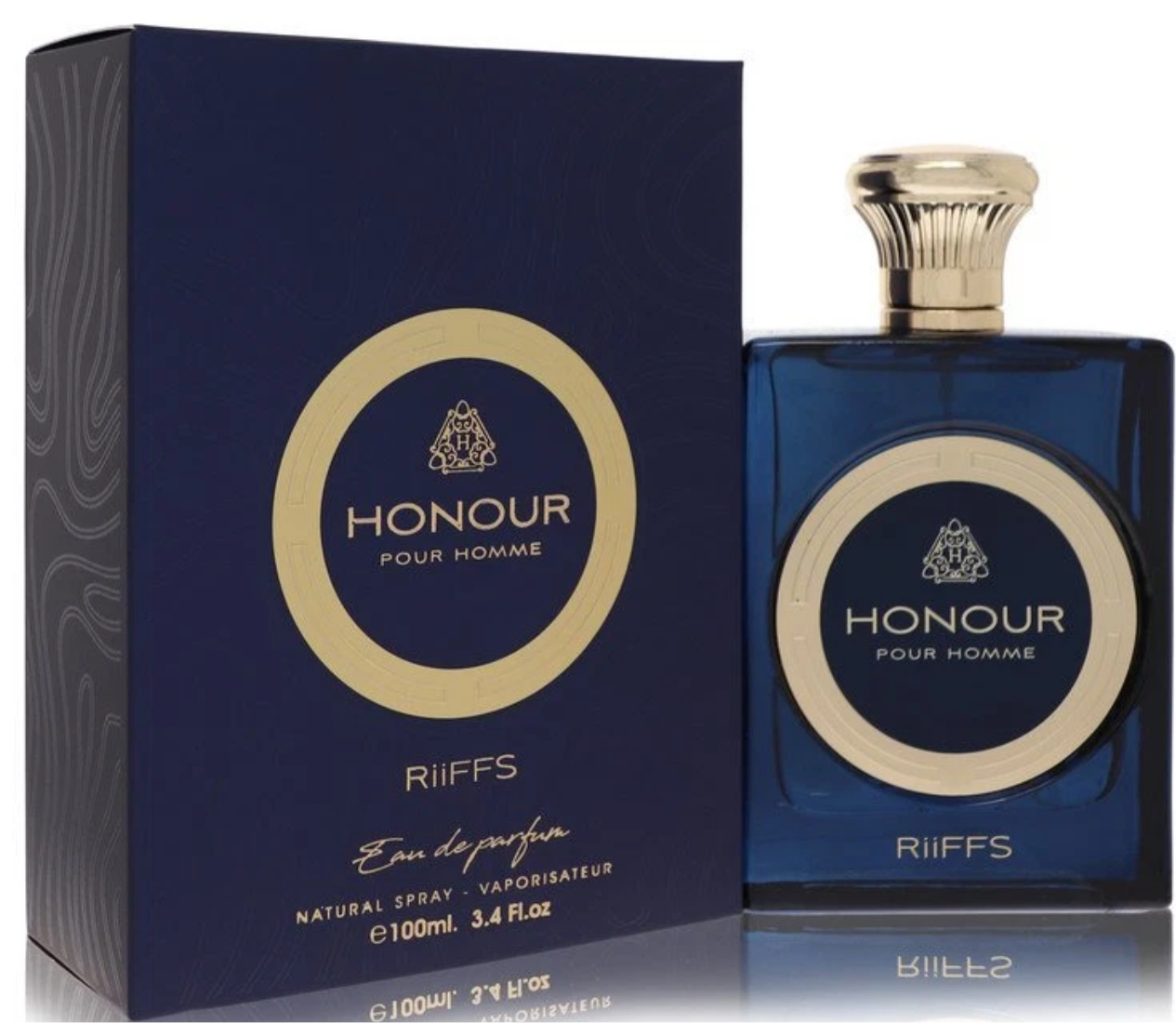 Riiffs Honour by Riffs Eau De Parfum Spray 3.4 oz For Men New In Box