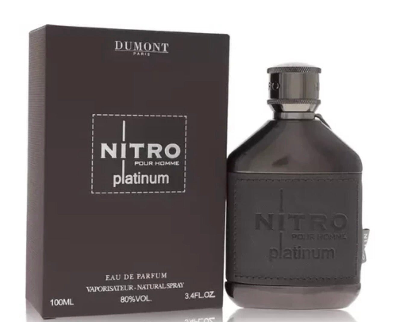 Dumont Nitro Platinum de Dumont Paris Eau De Parfum Spray 3.4 oz for men