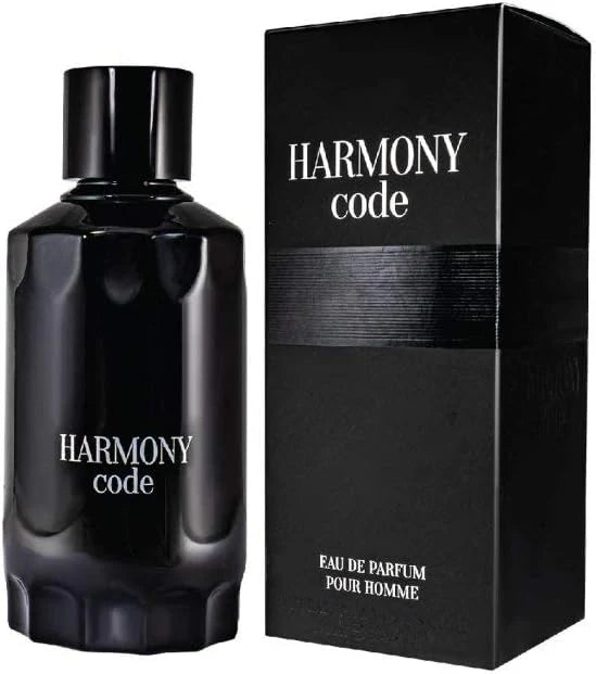Fragrance World Harmony Code Eau de Parfum 3.4oz Strong. Bold. Addictive.