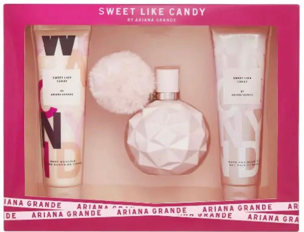 Sweet like candy Ariana Grande Eau De Parfum Spray 3.4 oz & Body Mist 4 oz
