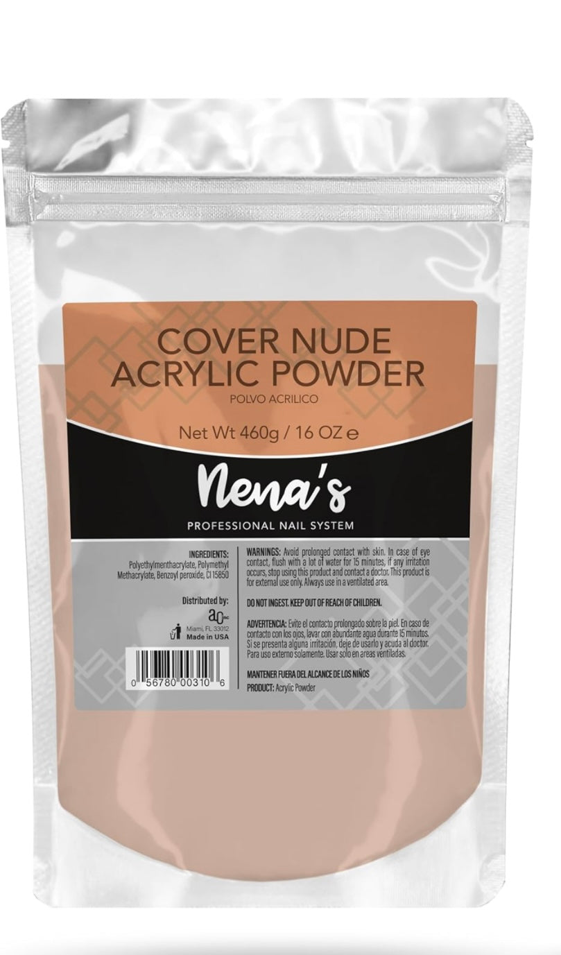 Acrílic nail powder COVER NUDE 16 oz