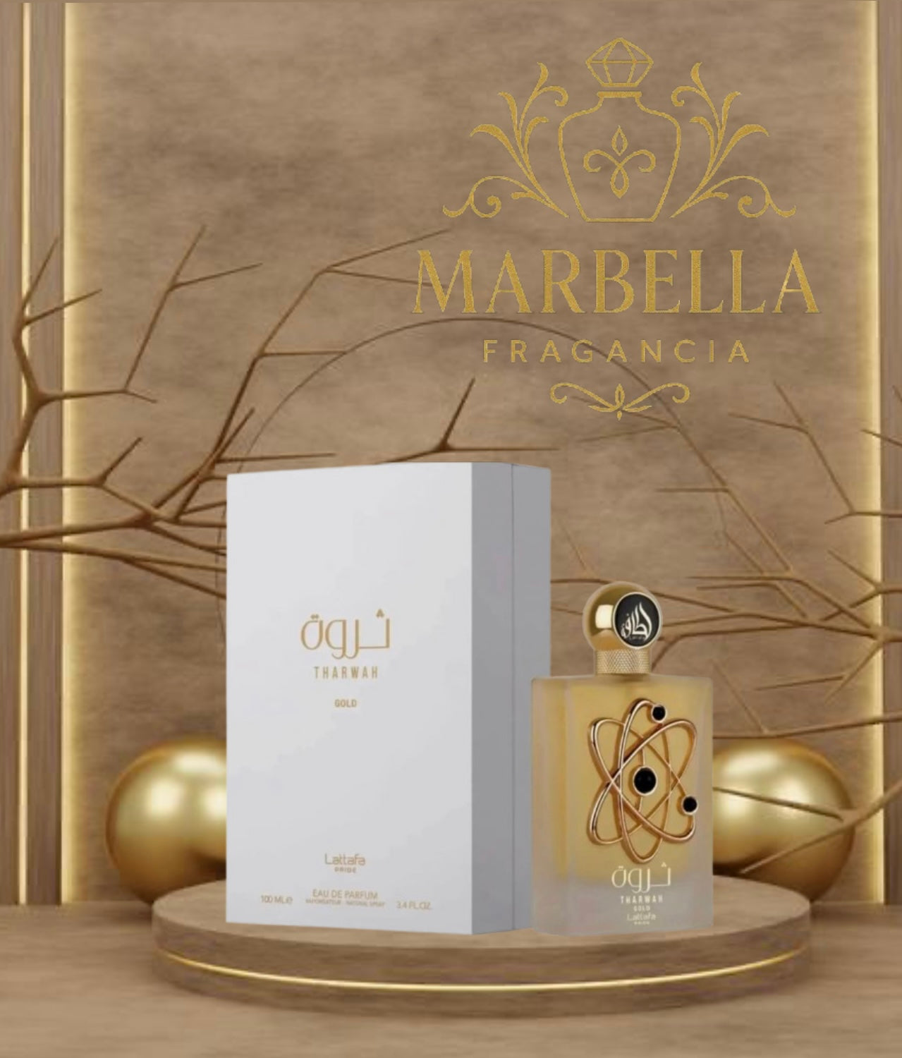Tharwah Gold by Lattafa Eau de parfum