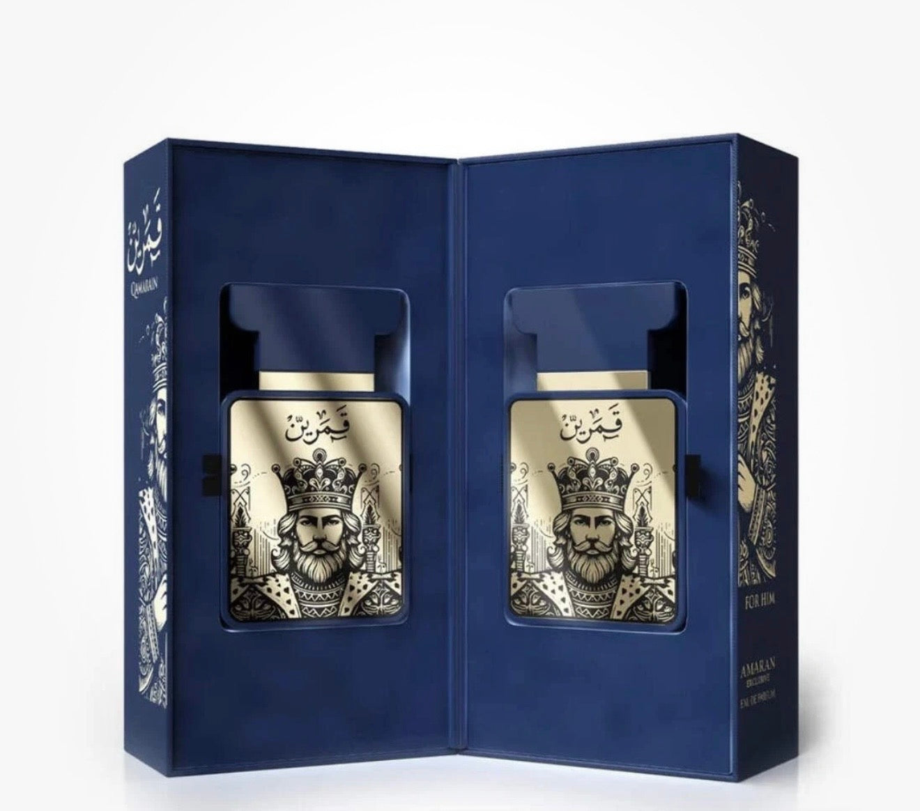 Amaran Exclusive Qamarain for Him Eau De Parfum Fragrance Spray For Men 3.4 Oz