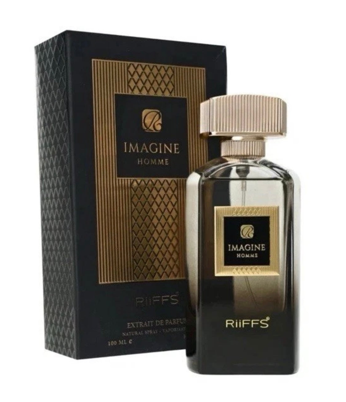 RiiFFS Imagine Homme for Men 100ml 3.4oz Rich Long Lasting Eau De Parfum Spray