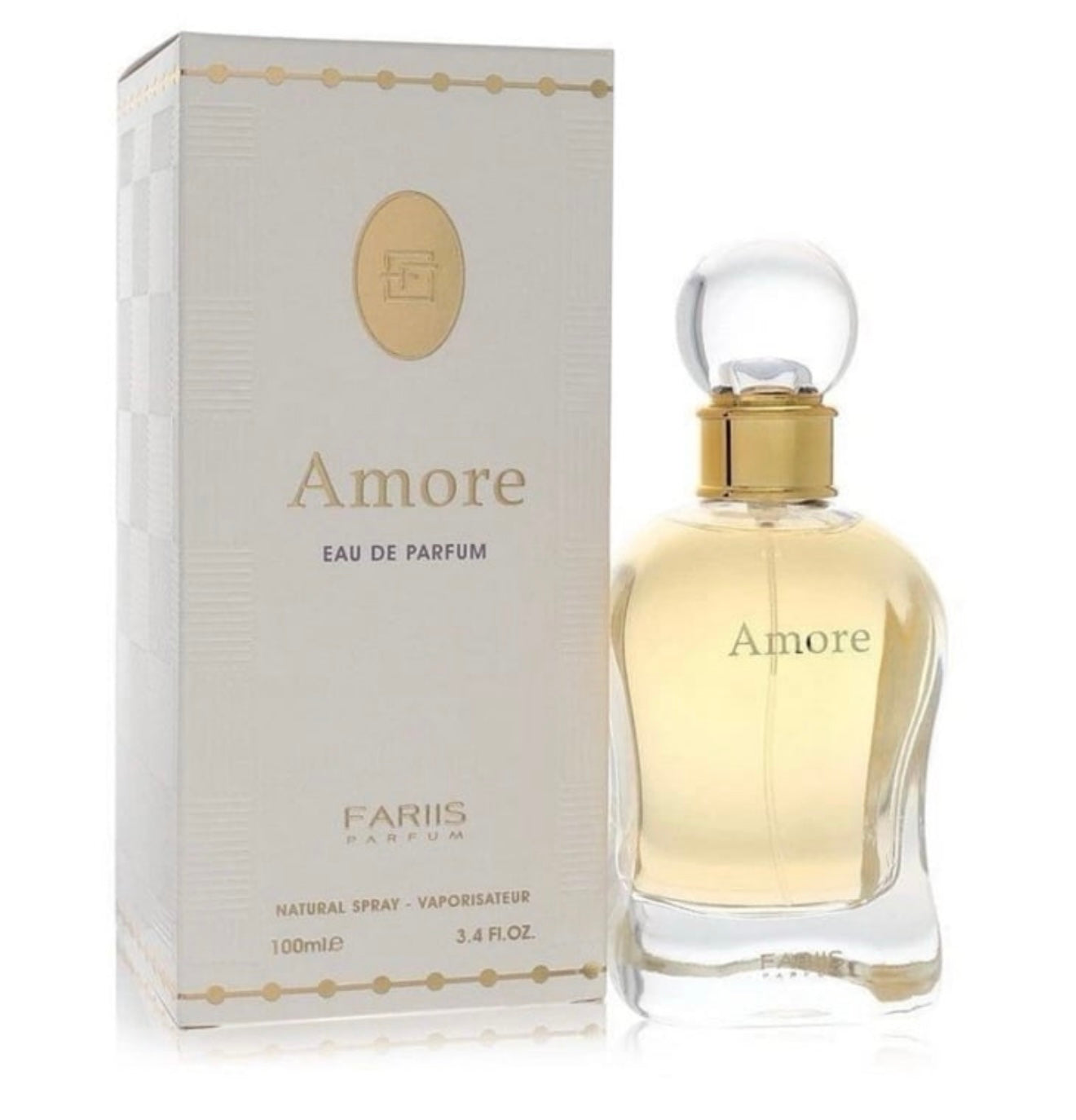 Amore by Fariis Eau De Parfum Spray 3.4 oz (Women)