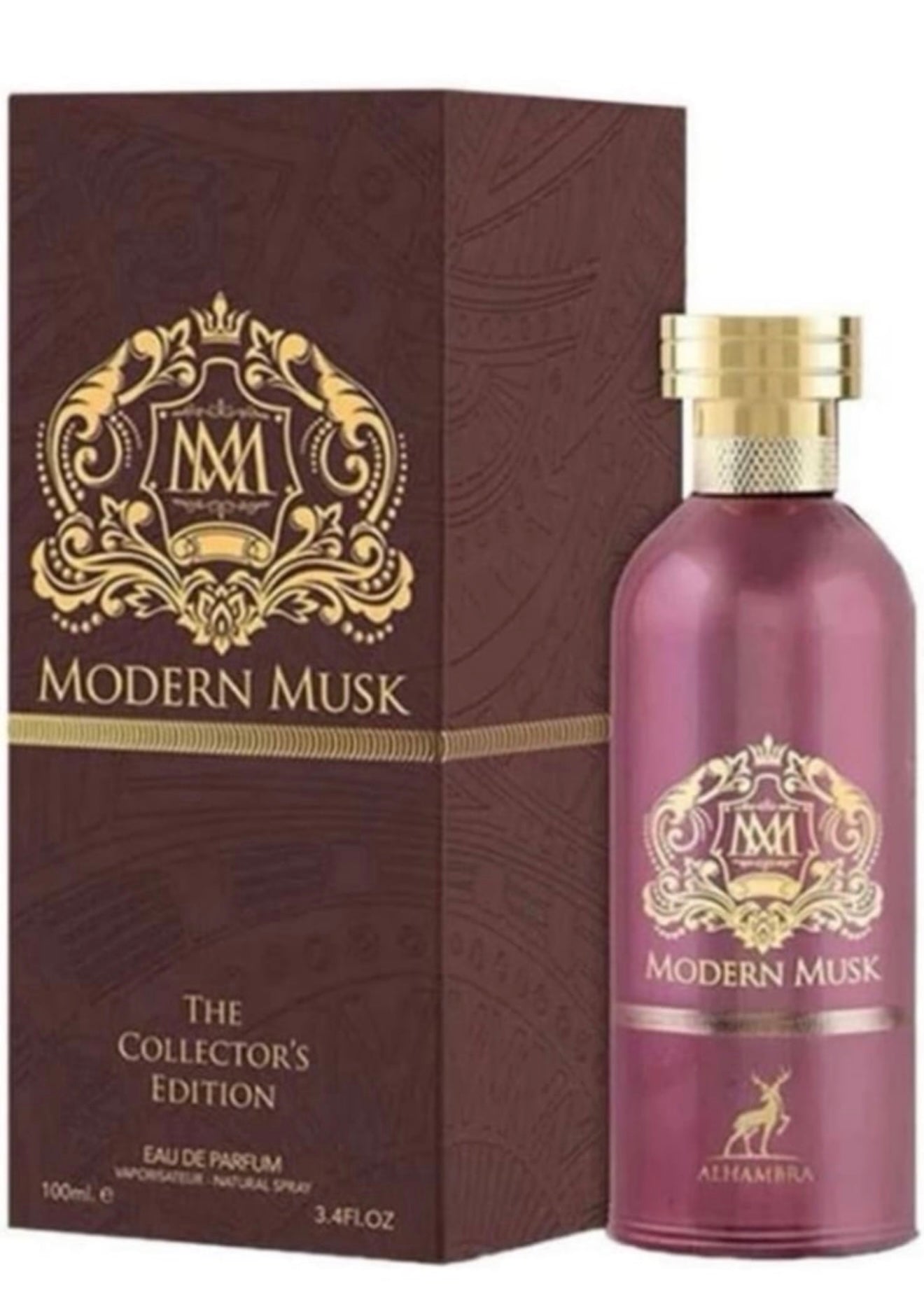 Modern Musk by Maison Alhambra women EDP 3.4oz/100ml