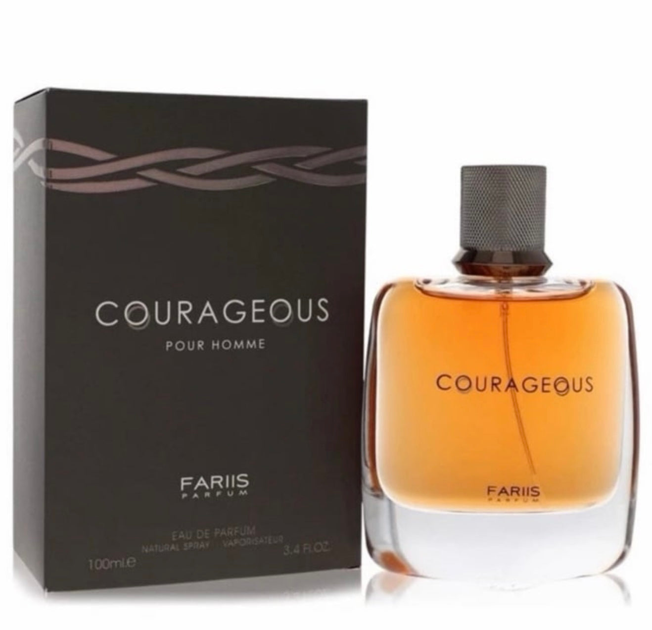 Fariis Courageous by Fariis Parfum Eau De Parfum Spray 3.4 oz for Men