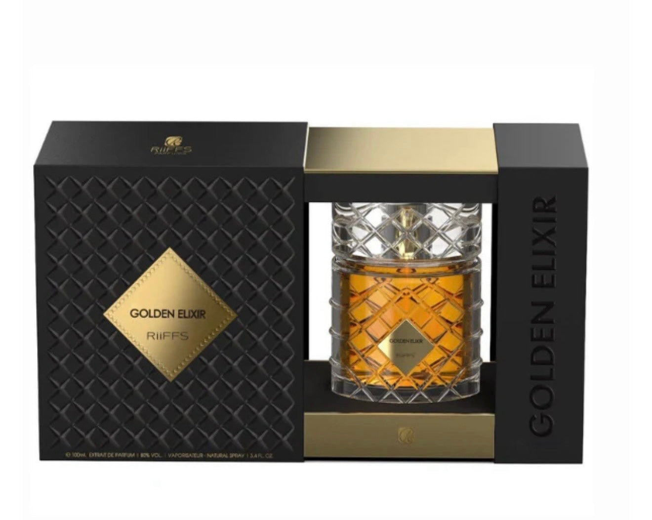 GOLDEN ELIXIR UNISEX EDP Eau De Parfum - 100ML (3.4OZ) BY RIIFFS