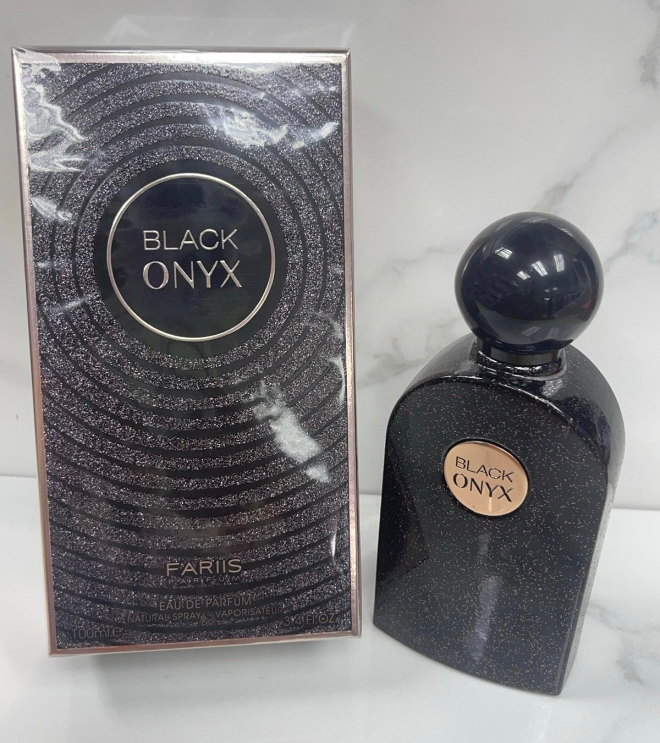 Black ONYX by fariis EAU DE PARFUM 3.4 Oz /100 ML