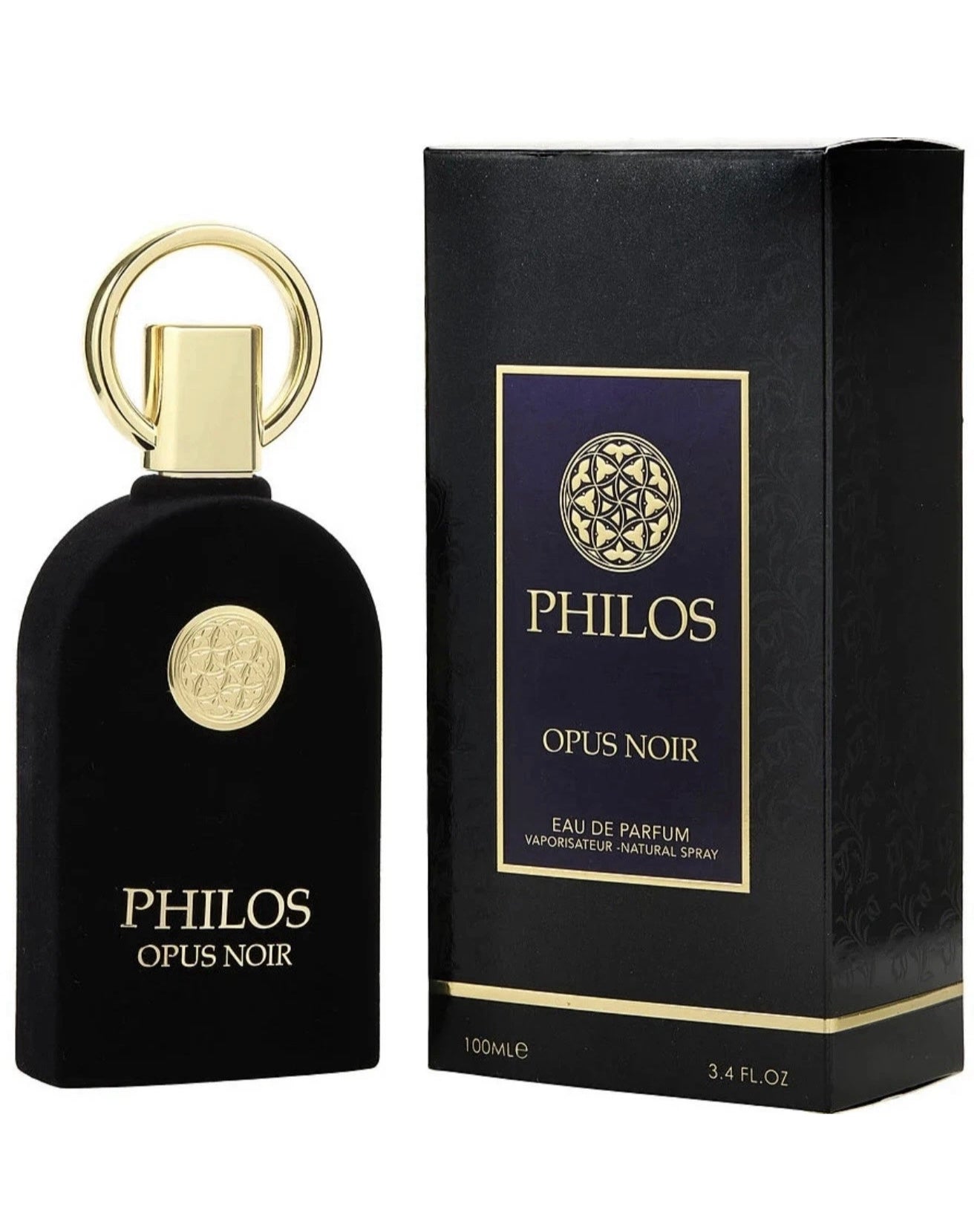 Maison Alhambra Philos Opus Noir for Unisex Eau de Parfum Spray 3.4 Fl Oz (100