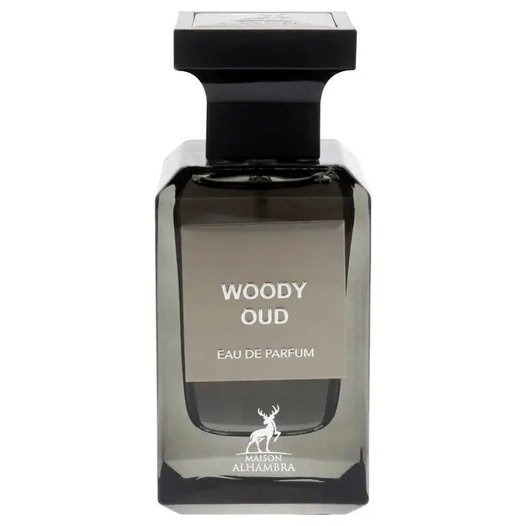 Maison Alhambra Woody Oud for Men - 2.7 oz EDP Spray