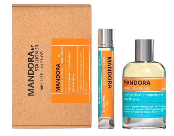 Emper Mandora by Stallion 53-100ml with a (Free 20ml) Unisex Long Lasting EDP 🍊