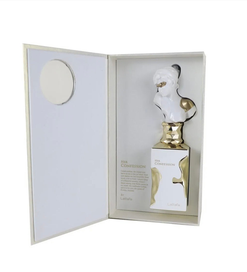 Her Confession Eau De Parfum Spray 100ML (3.4 OZ) by Lattafa