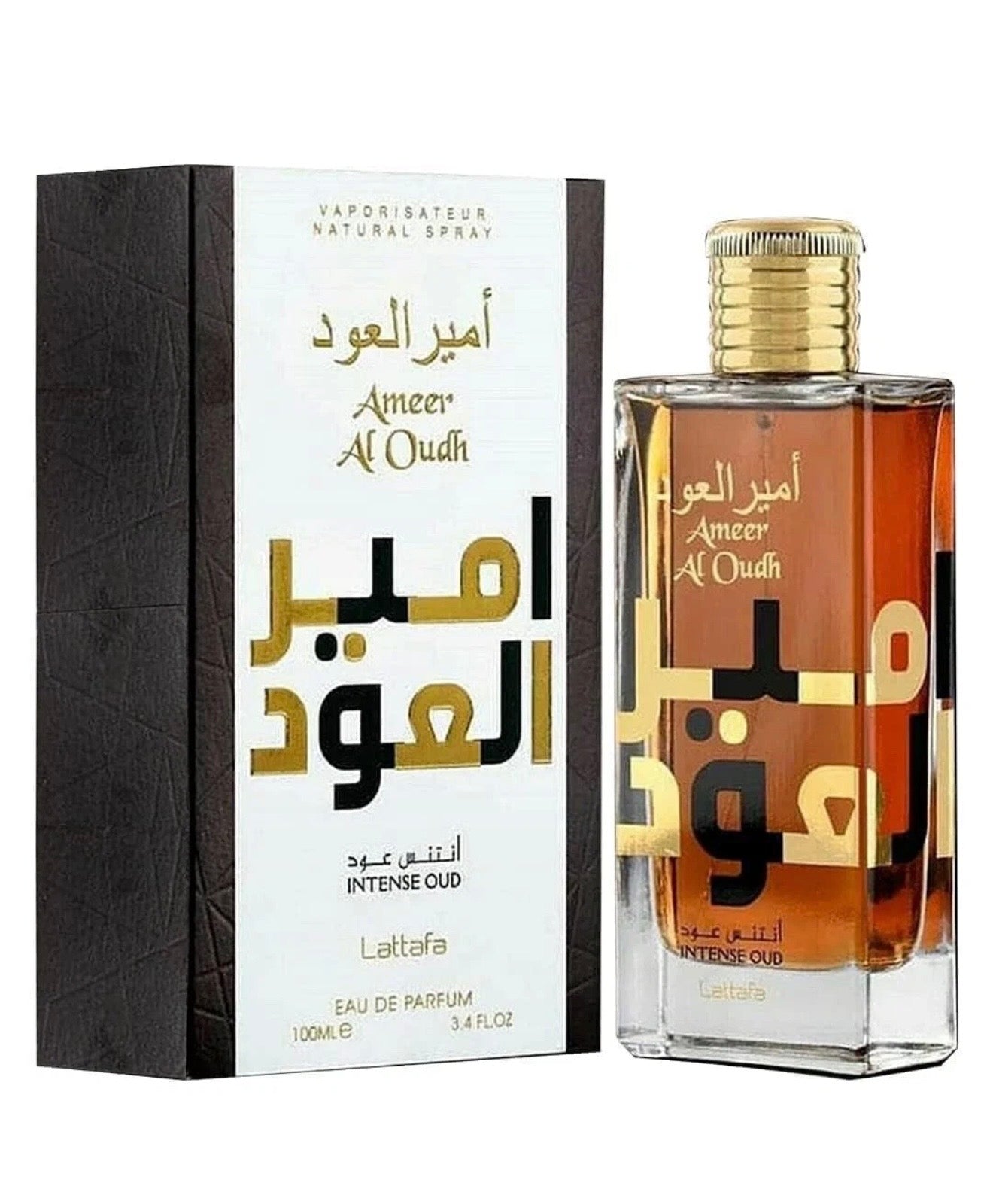 Ameer Al Oudh Intense by Lattafa Perfumes EDP 3.4 Oz 100ML