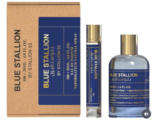 BLUE BY STALLION 53 MEN EDP - 100 Ml + 20 Ml (3,40 Oz) Dy Emper