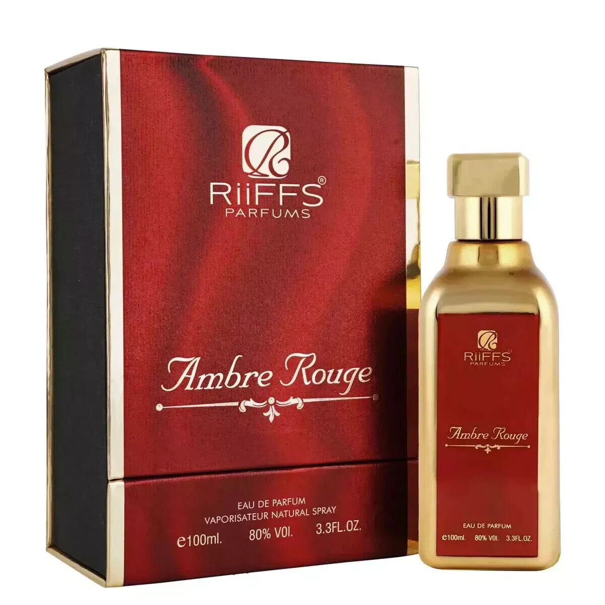 RiiFFS Ambre Rouge Eau De Parfum 3.4 Oz/100ml
