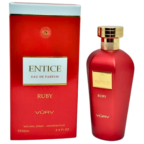 ENTICE EDP Spray For Women by Vurv Perfumes 3.4oz/100 Ml