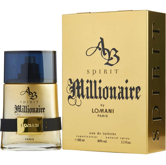 lomani spirit millionaire eau de toilette 3.3oz /100ml