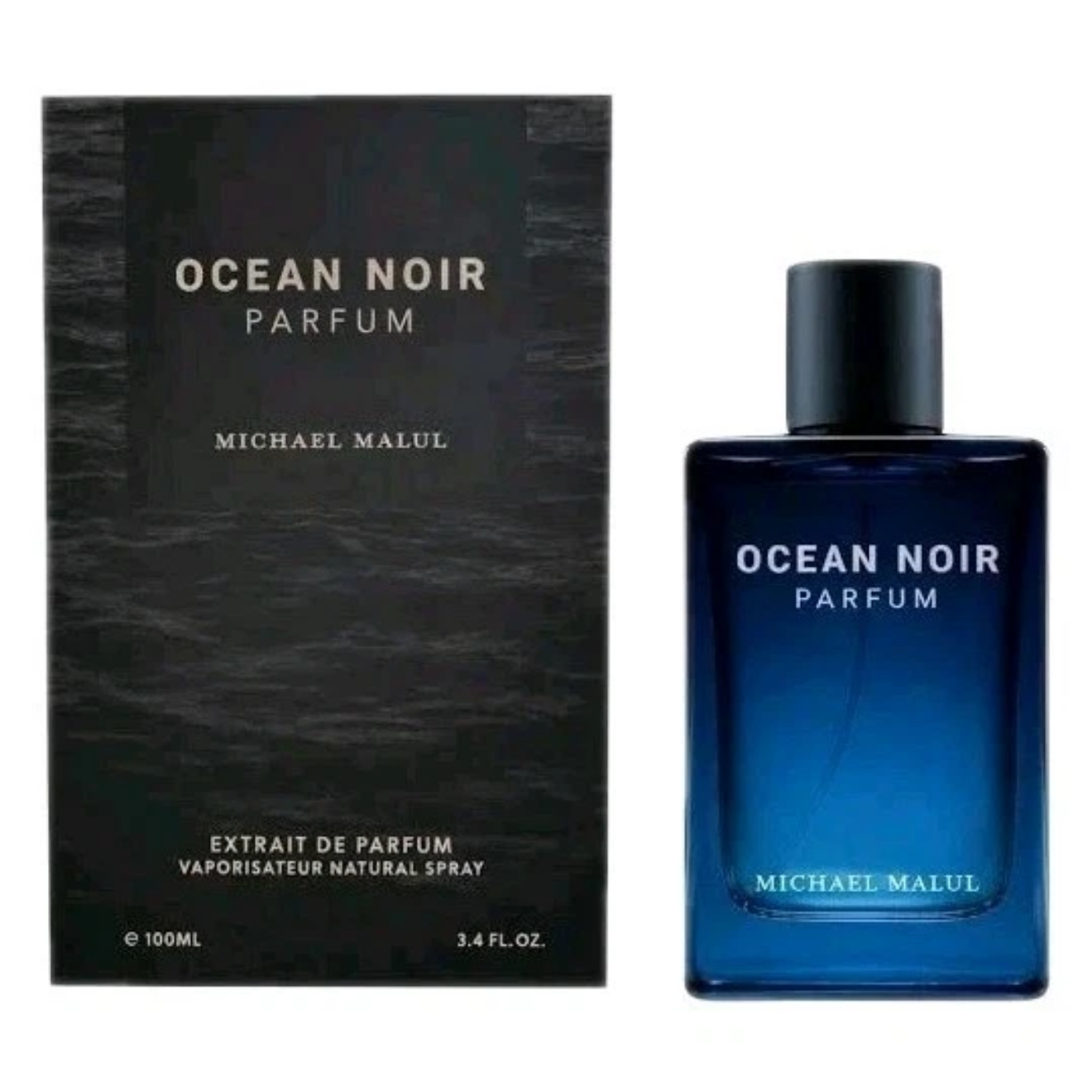 Michael Malul Ocean Noir Parfum Extrait de Parfum 3.4oz-100mL NEW 100% Authentic