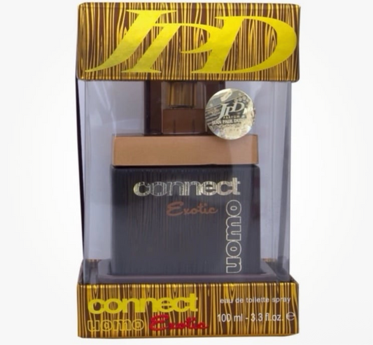 Jean Paul Dupont Connect Exotic Uomo Cologne for Men JPD 3.3oz NEW ORIGINAL