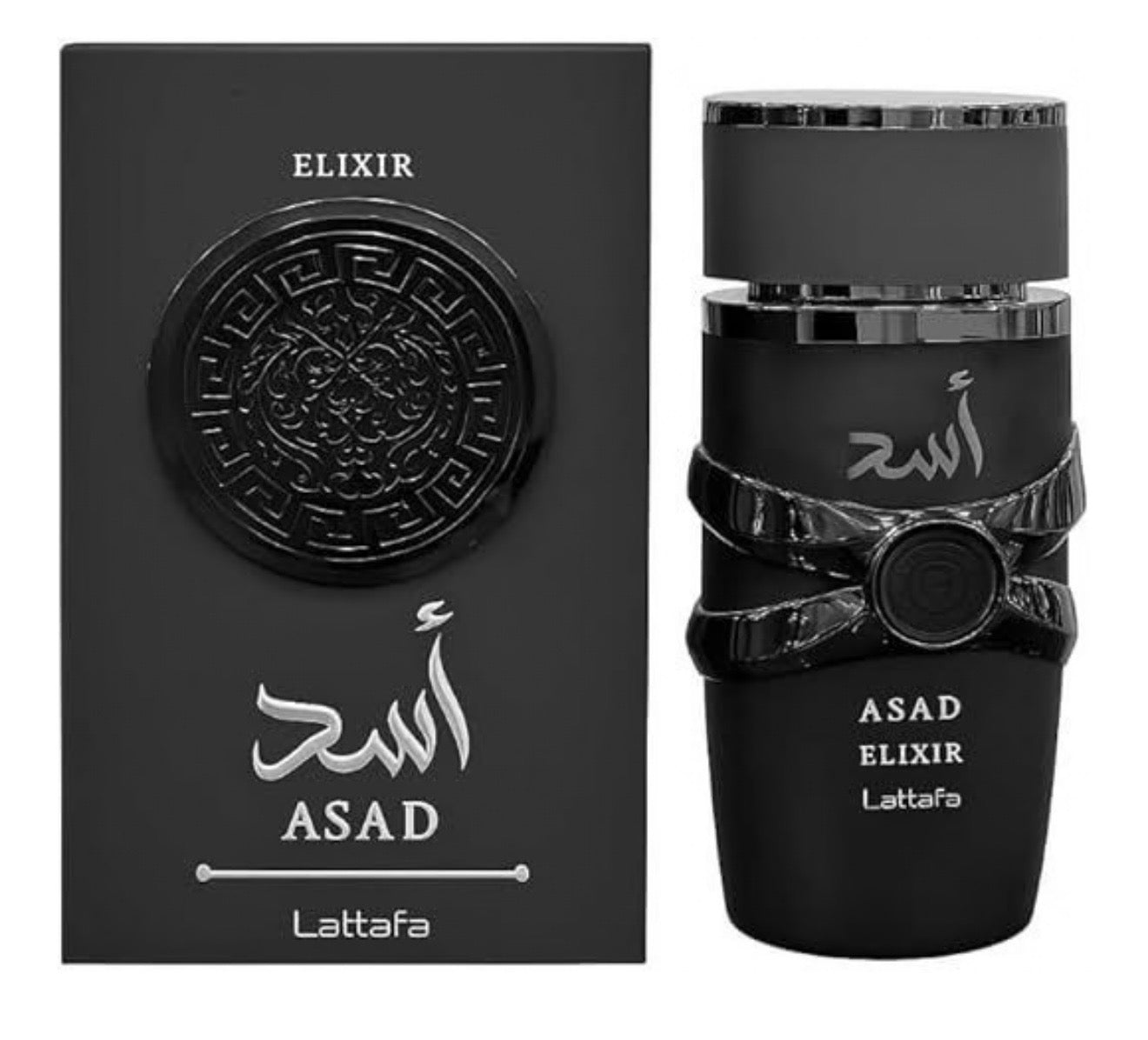 Asad Elixir Eau De Parfum Spray de Lattafa 100ml/3.4oz