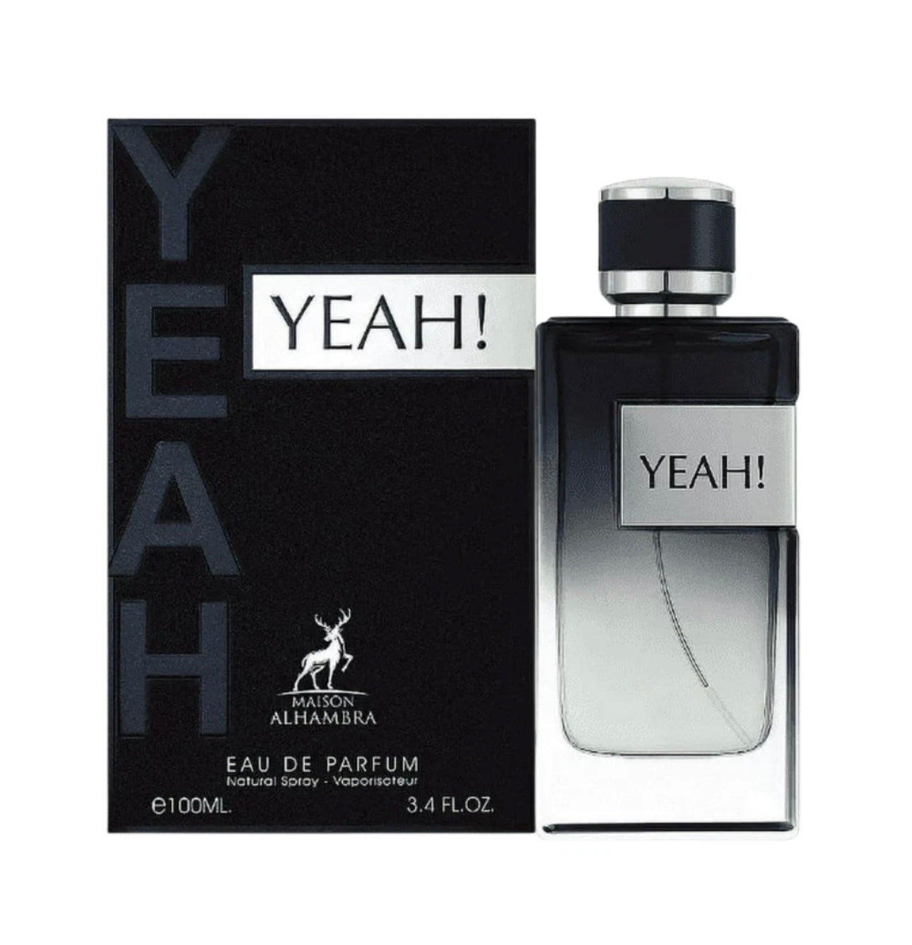 Maison Alhambra Yeah! for Men 3.4 oz / 100 mL EDP Spray New in Box