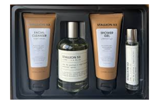 Emper Stallion 53 Gift Set: 100ml EDP + Facial Cleanser + Shower Gel + 15ml