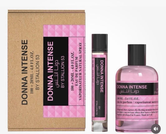 Donna intense by Stallion 53 Eau de parfum 3.4oz/100ml+20ml fragance