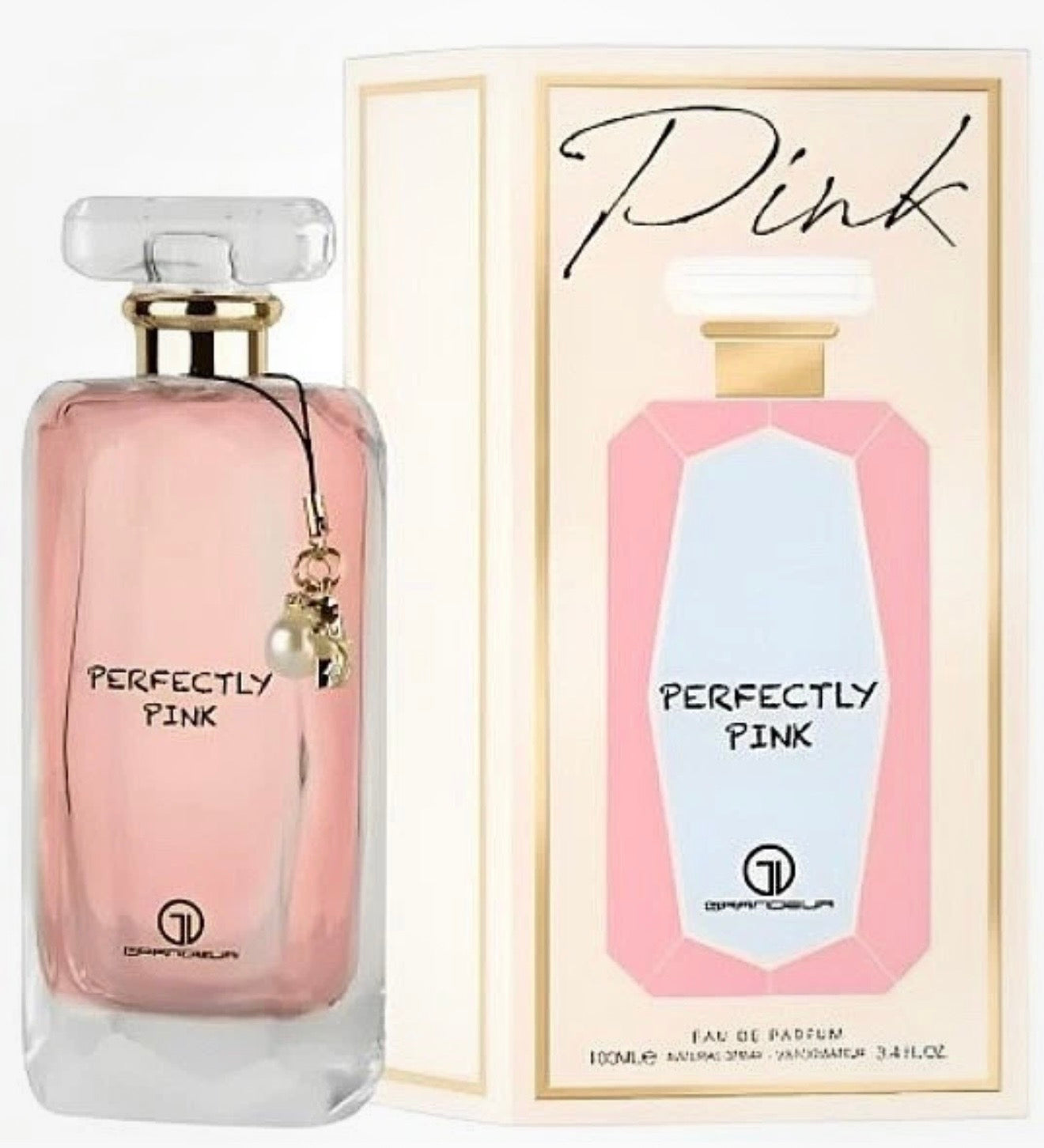 Perfectly Pink By Grandeur  Eau De Parfum 3.4 oz /100 ML