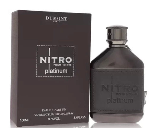 Dumont Nitro Platinum de Dumont Paris Eau De Parfum Spray 3.4 oz for men