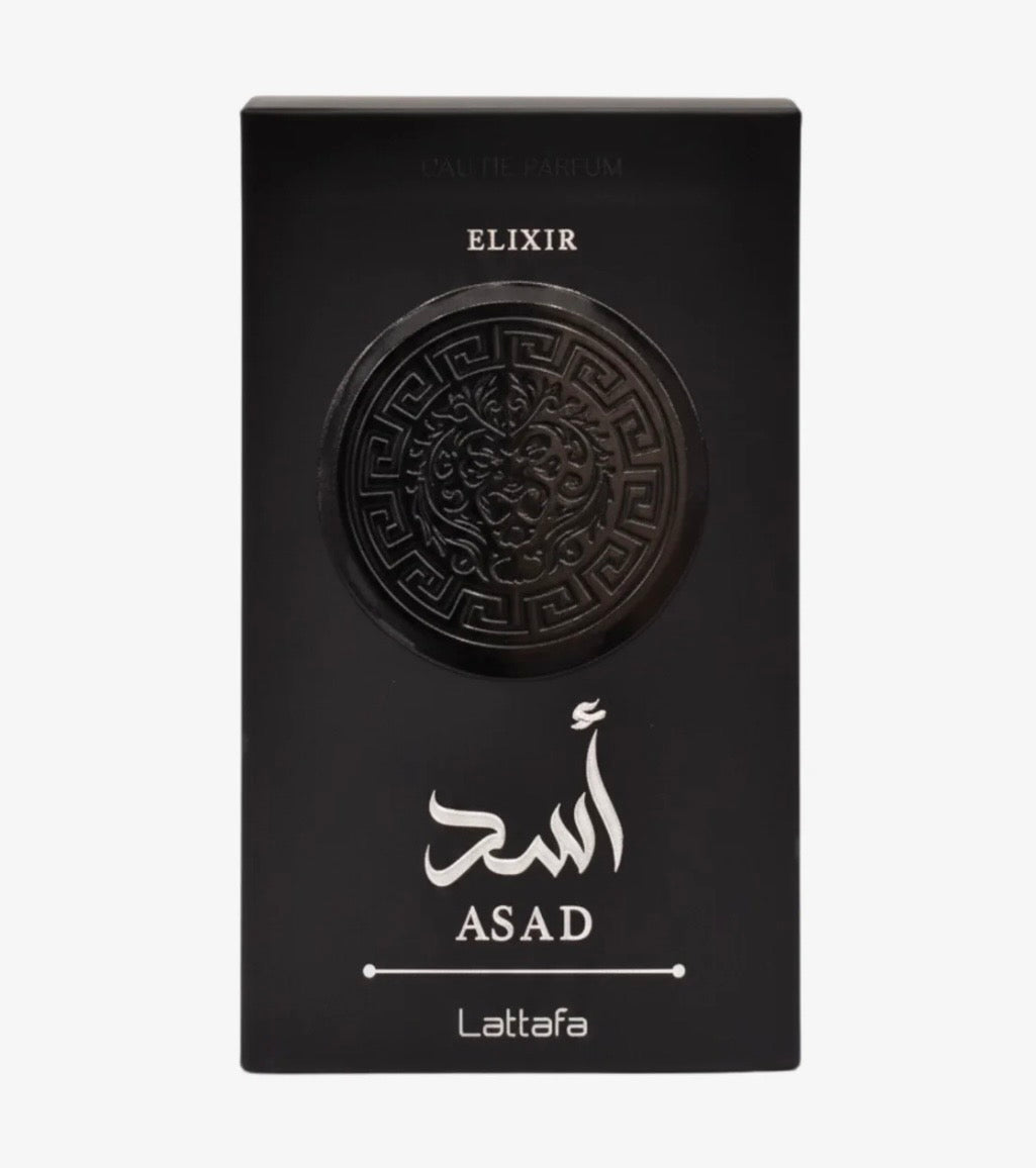 Asad Elixir Eau De Parfum Spray de Lattafa 100ml/3.4oz