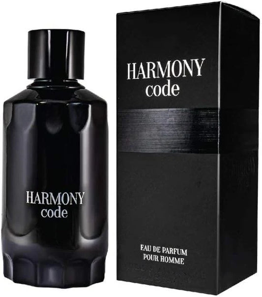 Fragrance World Harmony Code Eau de Parfum 3.4oz Strong. Bold. Addictive.
