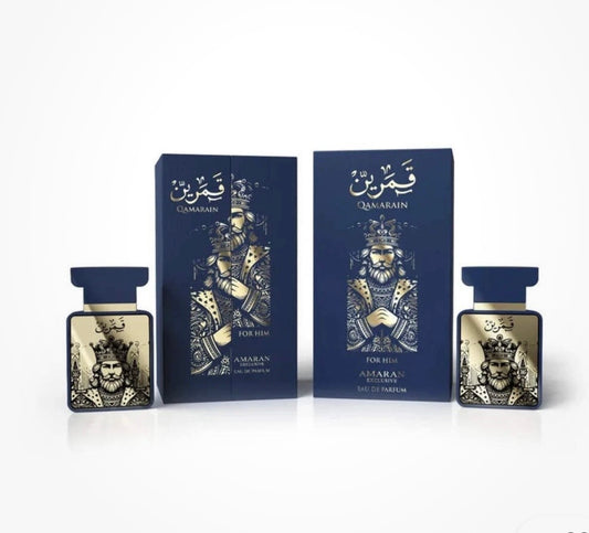 Amaran Exclusive Qamarain for Him Eau De Parfum Fragrance Spray For Men 3.4 Oz