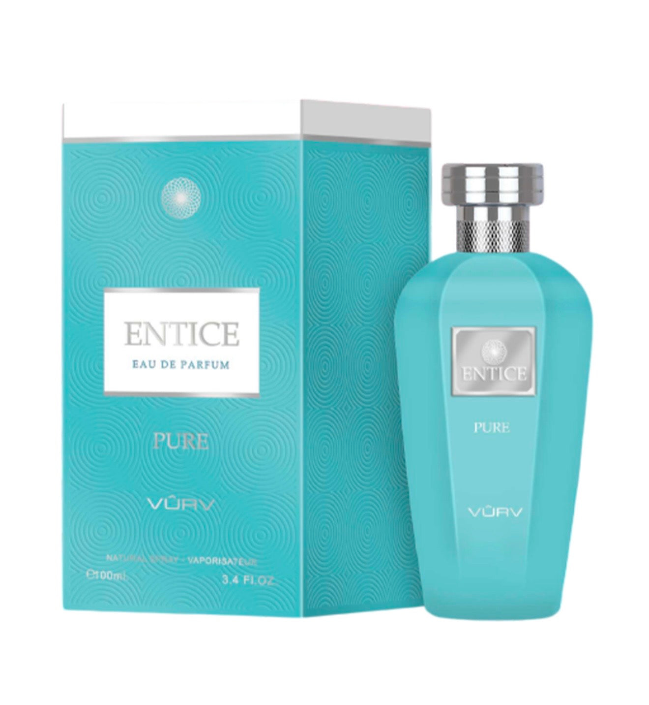 Vurv Entice Pure EDP EAU DE PARFUM 3.4 oz /100 ML