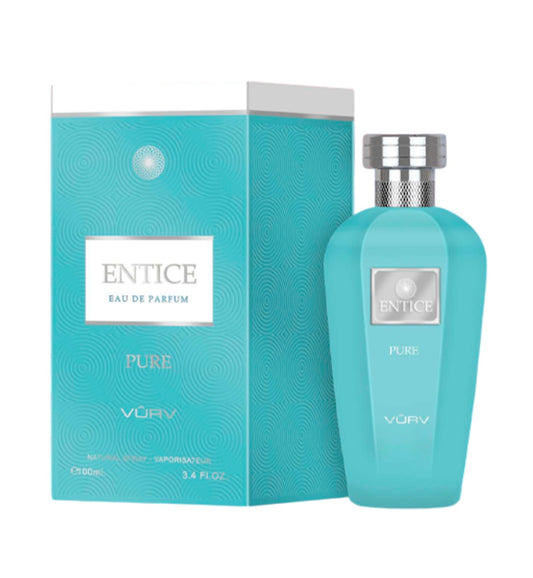 Vurv Entice Pure EDP EAU DE PARFUM 3.4 oz /100 ML