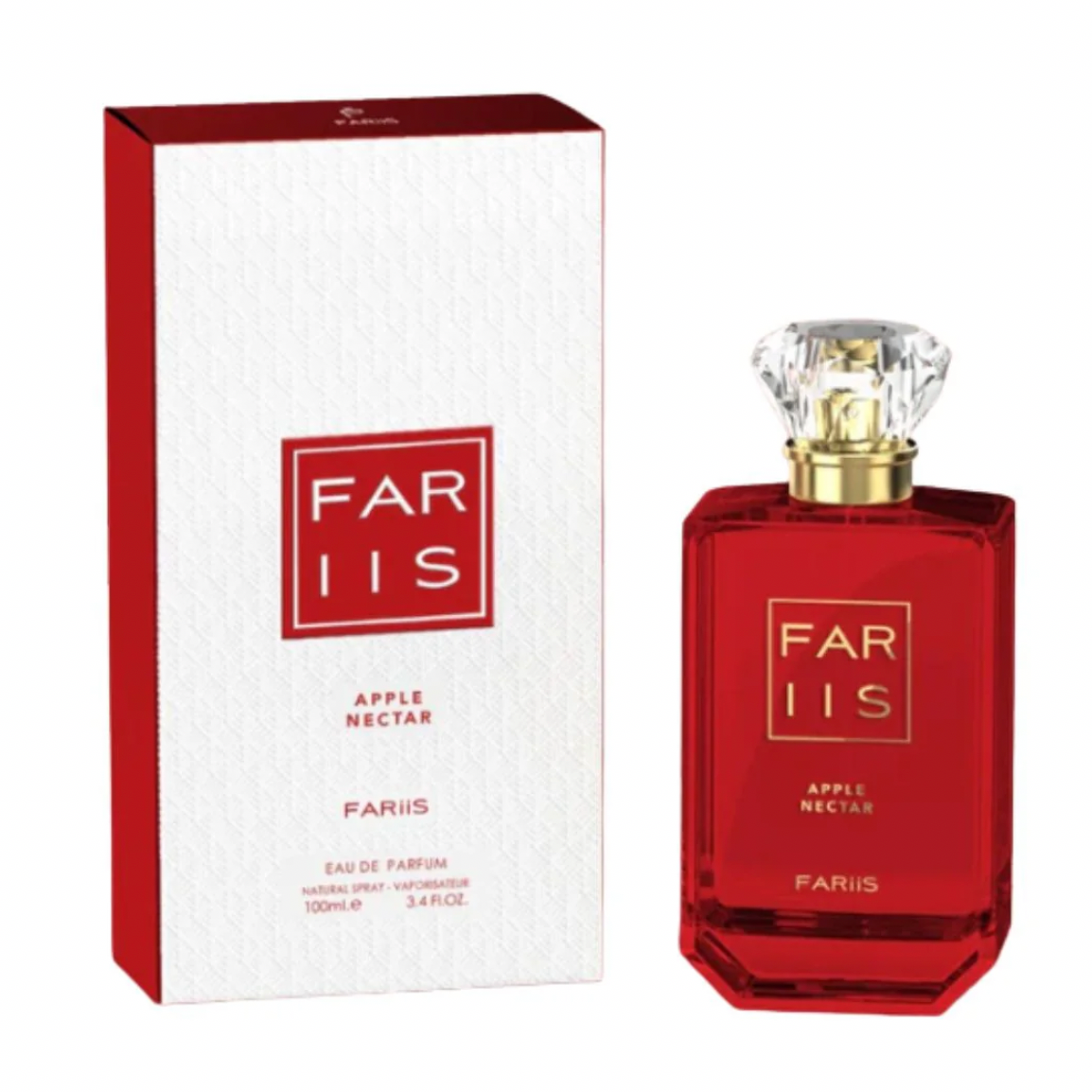 FARIIS APPLE NÉCTAR  EAU DE PARFUM SPRAY UNISEX 3.4 Oz / 100 ml BRAND NEW