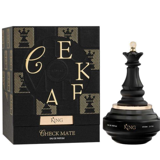 Armaf Checkmate King Eau De Parfum Spray for Men 3.4 Oz / 100 ml & BRAND NEW