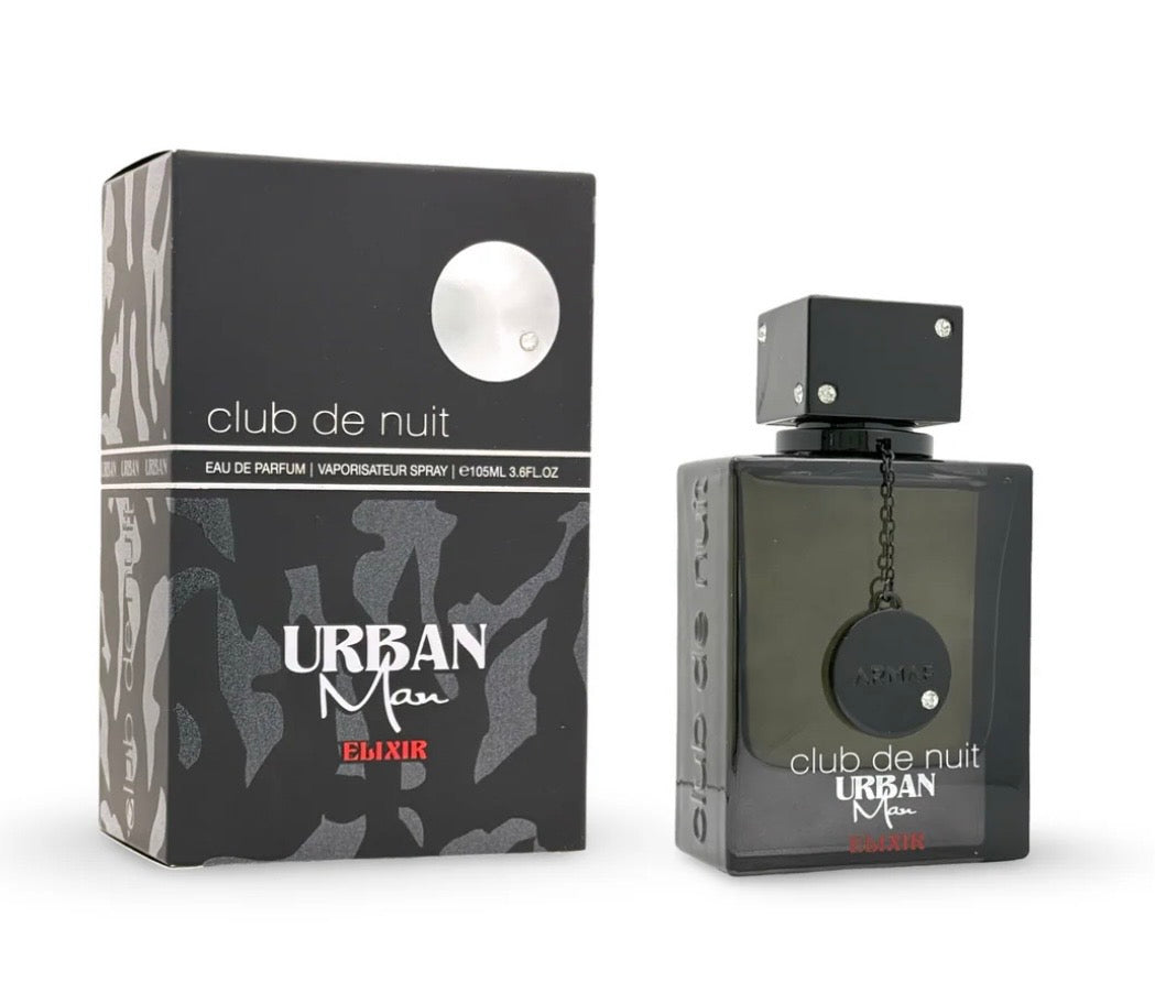 Club de nuit Urban Man elixir Eau De Parfum 3.6 oz /105 ml