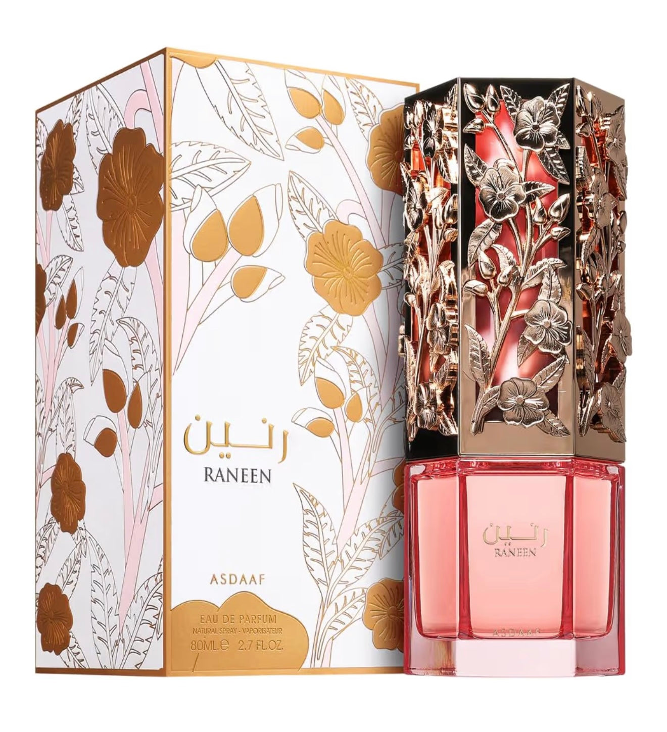 Lattafa Asdaaf Raneen for Women Eau de Parfum Spray, 2.7 Ounce /80 oz