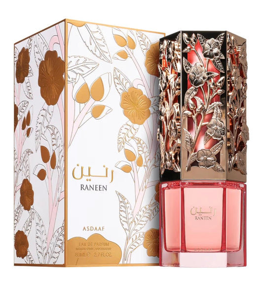 Lattafa Asdaaf Raneen for Women Eau de Parfum Spray, 2.7 Ounce /80 oz