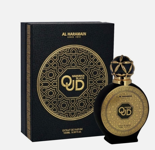 AL Haramain Black Oud Extrait De Parfum  100ml 3.33 FL OZ