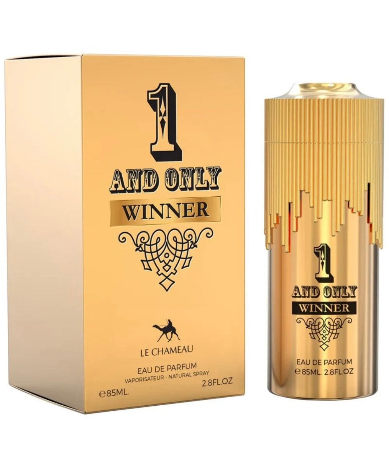 1 And Only Winner by Le Chameau 85ml/2.8 Fl. Oz Eau de Parfum For Men