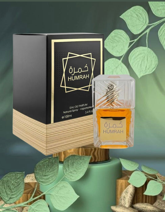 Humrah  Eau de Toilette Spray For Men  3.4 Fl Oz