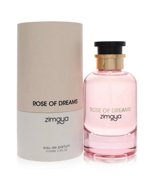 Afnan Zimaya Rose Of Dreams By Afnan Eau De Parfum Spray (Unisex) 3.4 Oz (Women)