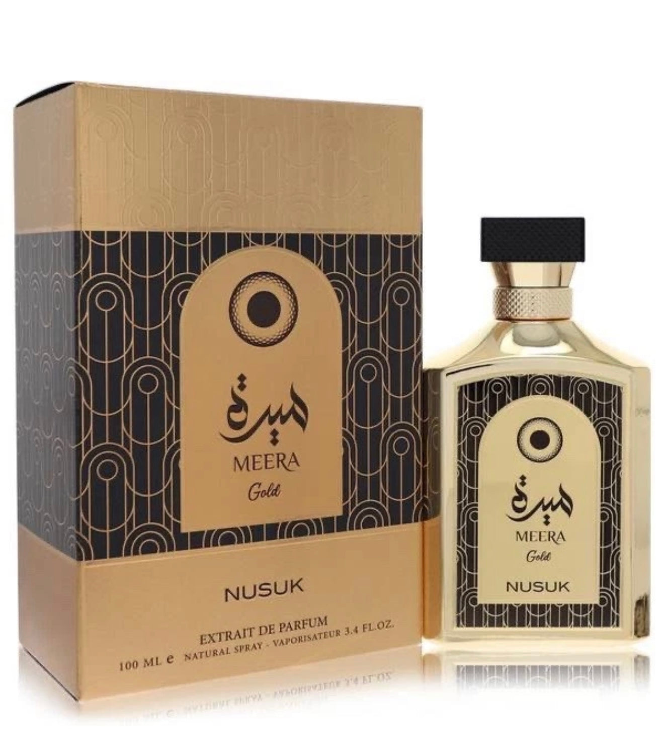 Meera Gold by Nusuk unisex Eau De Parfum 3.4 fl.oz/100 ml