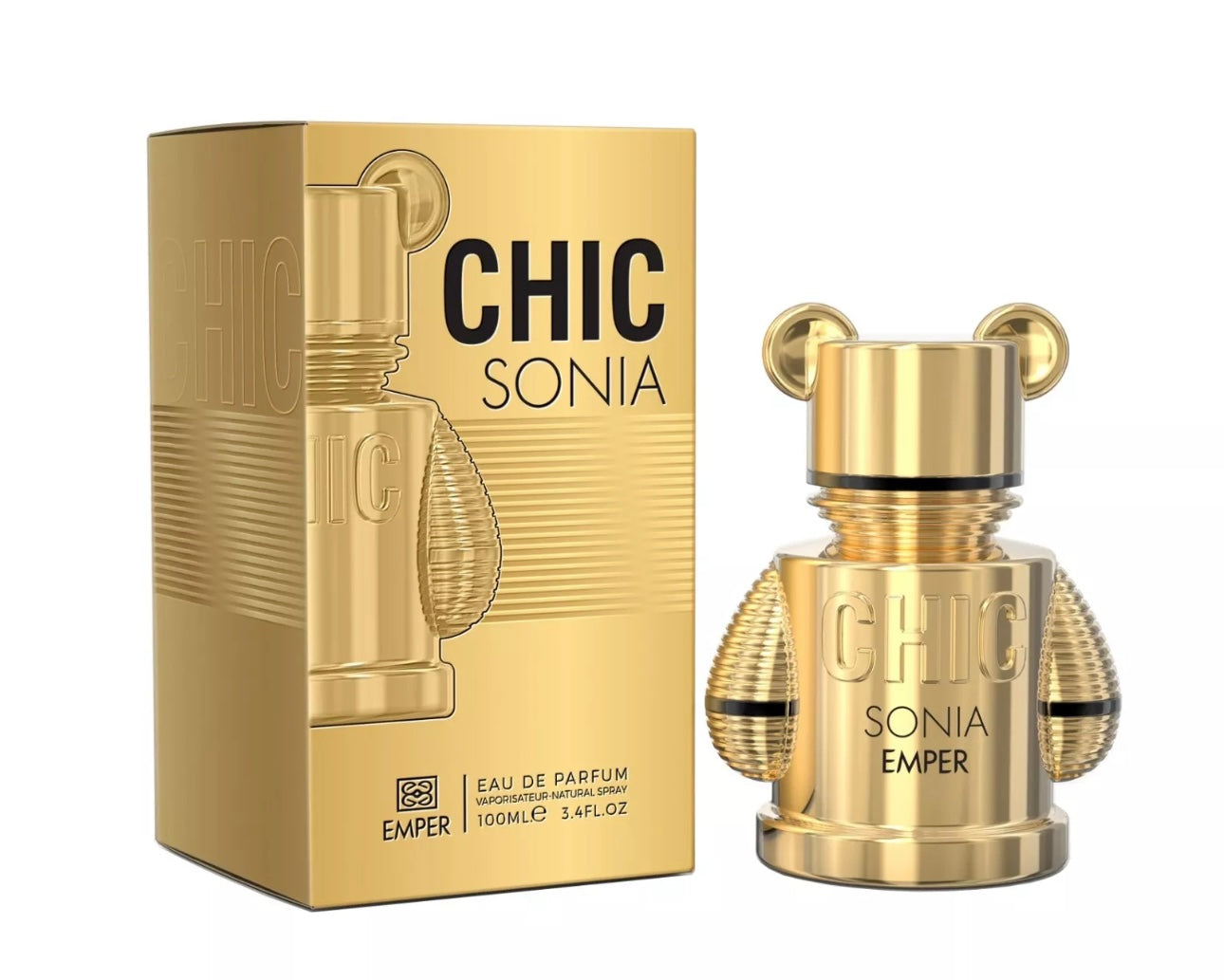 Chic Sonia Perfume by Emper - Unisex Eau de Parfum  - 3.4 fl oz / 100ml.