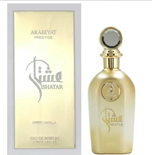 Arabiyat Prestige ISHATAR ,AMBER VAINILLA EAU DE PARFUM 3.4 oz /100 ml