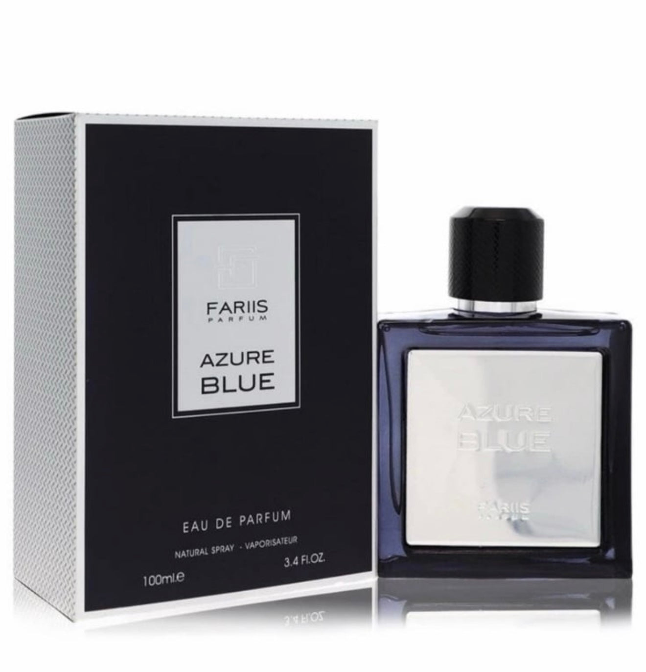 Azure Blue By Fariis for men Eau De Parfum 3.4 fl.oz