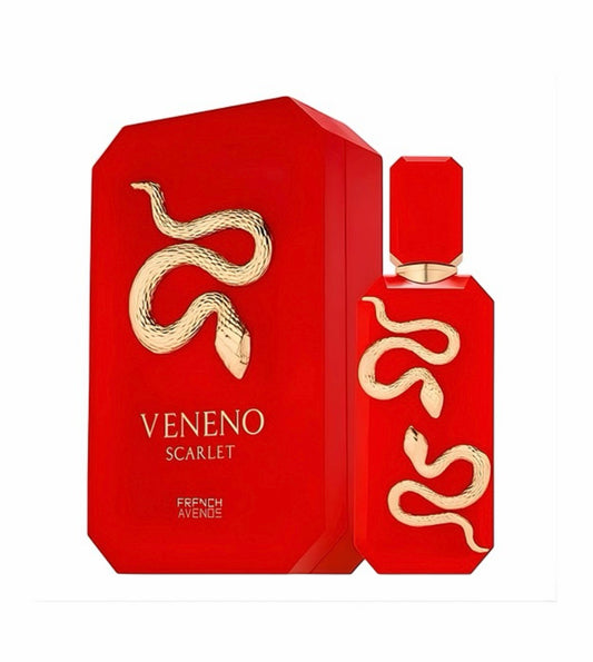 Veneno Scarlet By French Avenue Eau De Parfum 3.4oz :100 ml